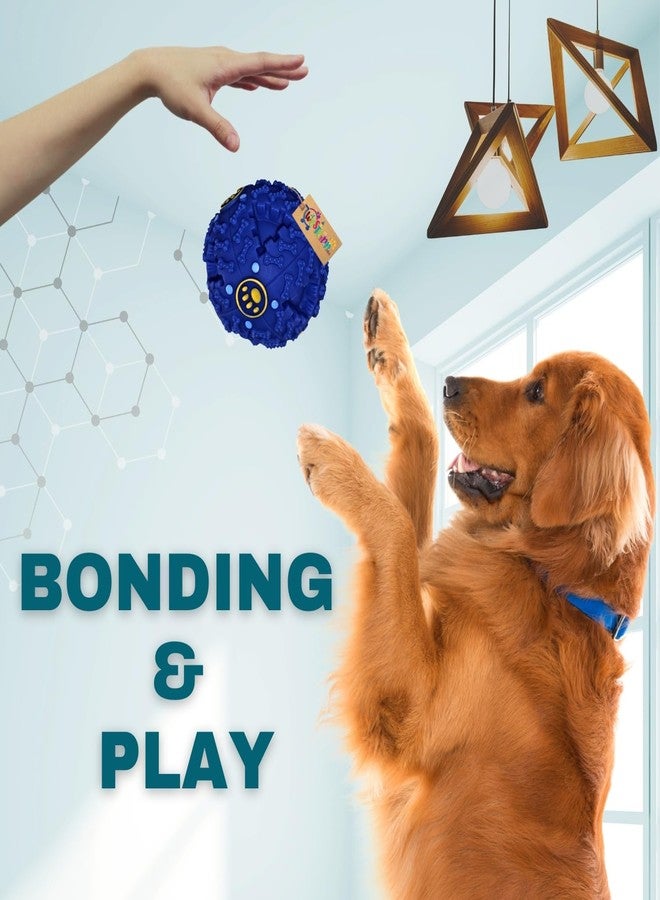 Western Era Musical Ball Treat Toy Offers a Joyous and Festive Play Experience for Your pet, Promising Hours of Entertainment. This Lively pet Toy adds a Festive Flair to Your pet's Playtime. - Image 3